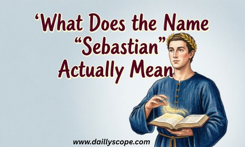 What Does the Name Sebastian Actually Mean