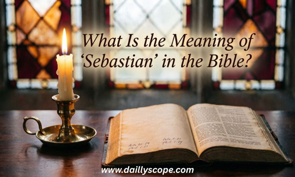 What Is the Meaning of Sebastian in the Bible