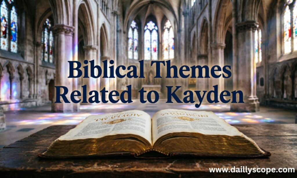 Biblical Themes Related to Kayden