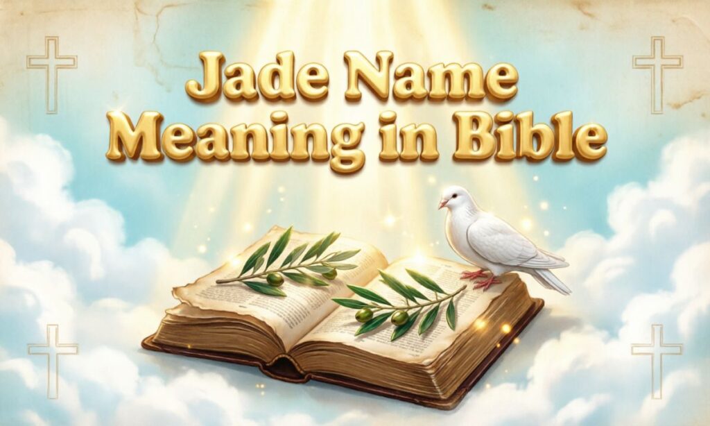 Jade Name Meaning in Bible