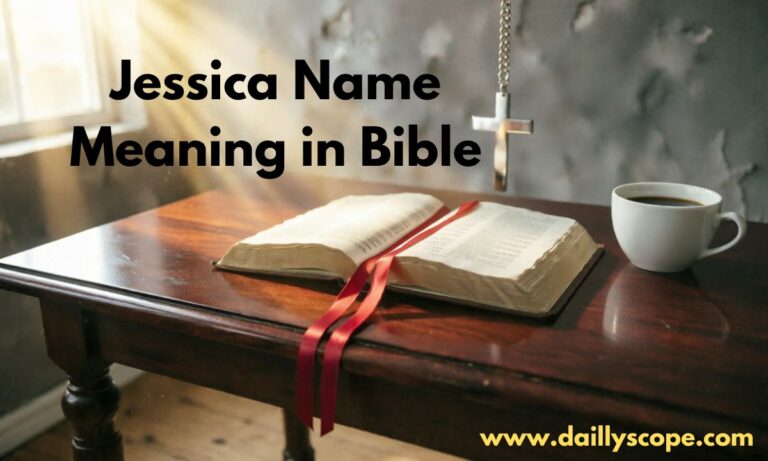 Jessica Name Meaning in Bible
