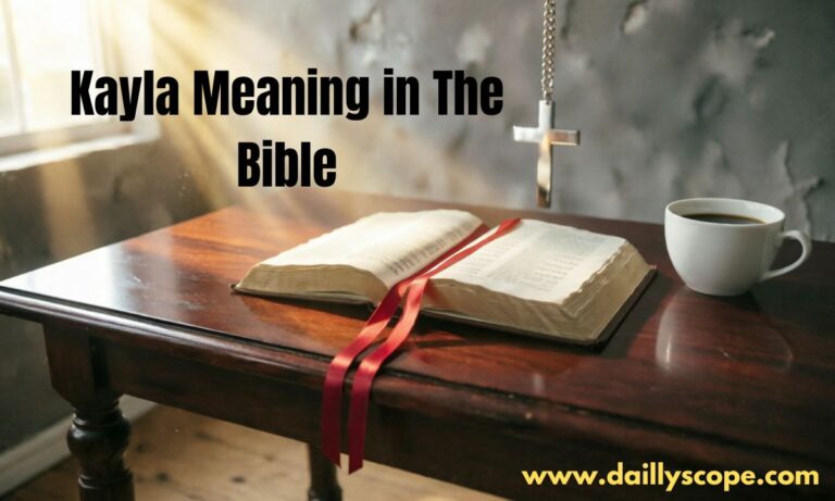 Kayla Meaning in The Bible