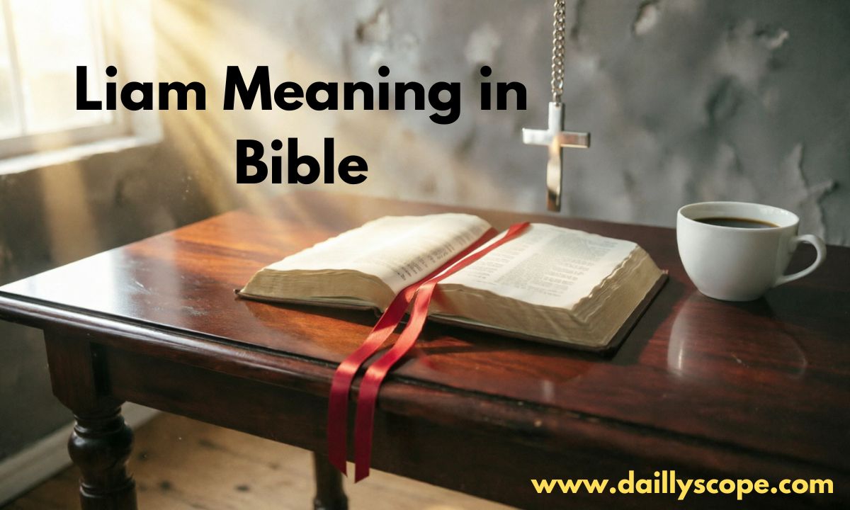 Liam Meaning in Bible
