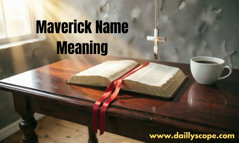 Maverick Name Meaning