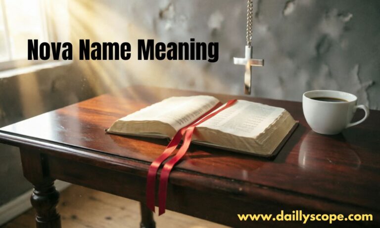 Nova Name Meaning