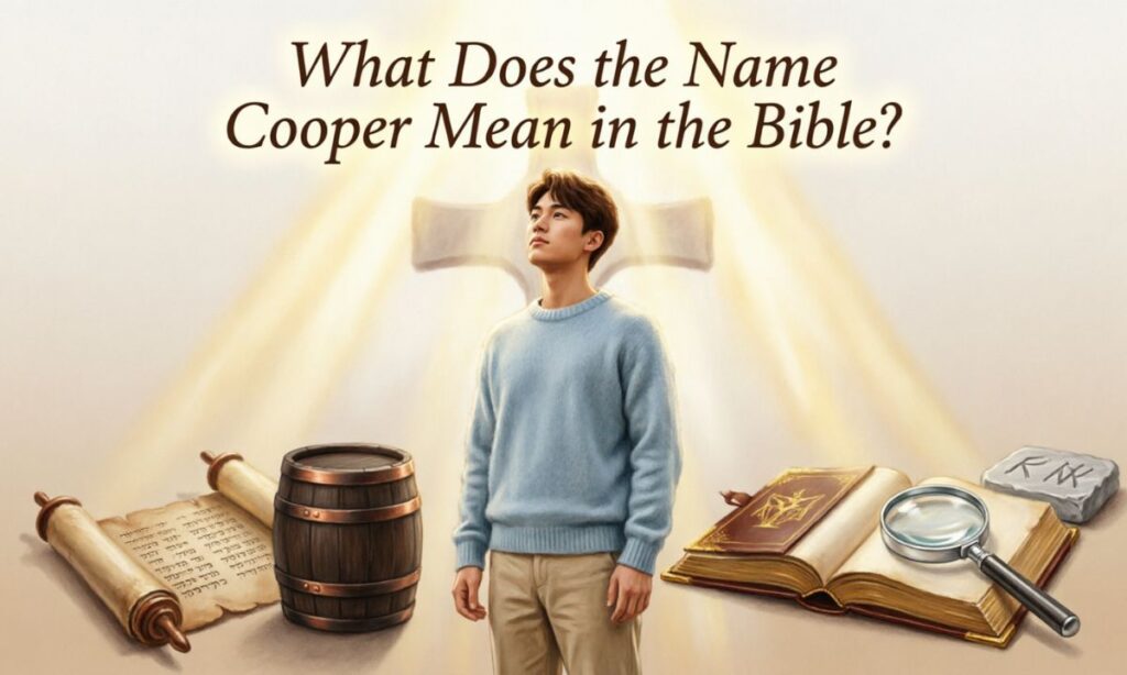 What Does the Name Cooper Mean in the Bible