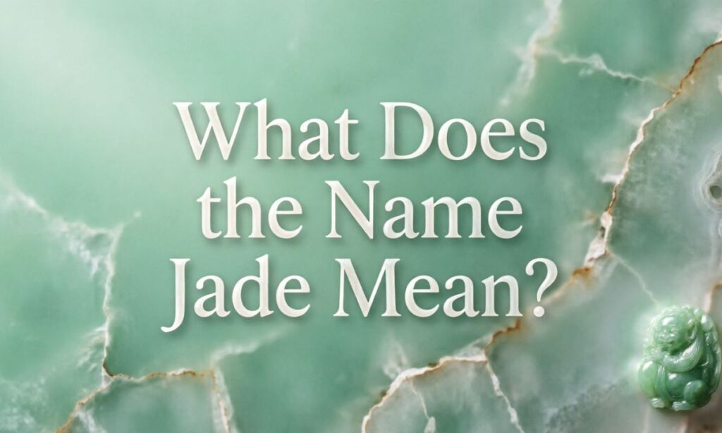 What Does the Name Jade Mean